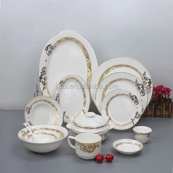 Royal Bone China Dinnerware Sets,Luxury Design Dinnerware Bulk Buy From