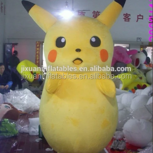 Fantasia Inflavel Pikachu: Pokémon Cosplay Carnaval Halloween