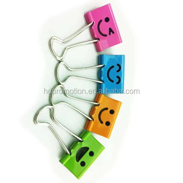 custom binder clips