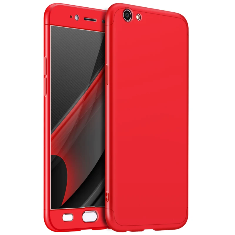 case for OPPO R9S Cover, Removable 3in1 Hard PC Shield Back Cover Case for OPPO R9S phone cases