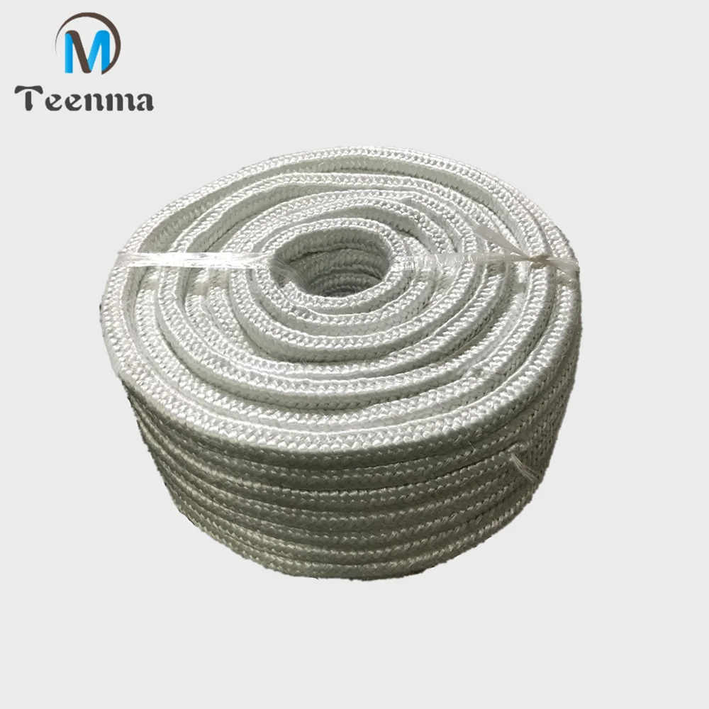 Customizable Braided Fiberglass Square Rope For Furnace Door Sealing