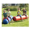 Interactive Inflatable bouncy tube game/inflatable race tube game/team building tube game for kids party