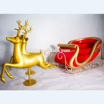 18 大グラスファイバーサンタそりトナカイ屋外クリスマス装飾 Buy サンタそりトナカイ クリスマス装飾サンタそり 屋外サンタとそり Product On Alibaba Com