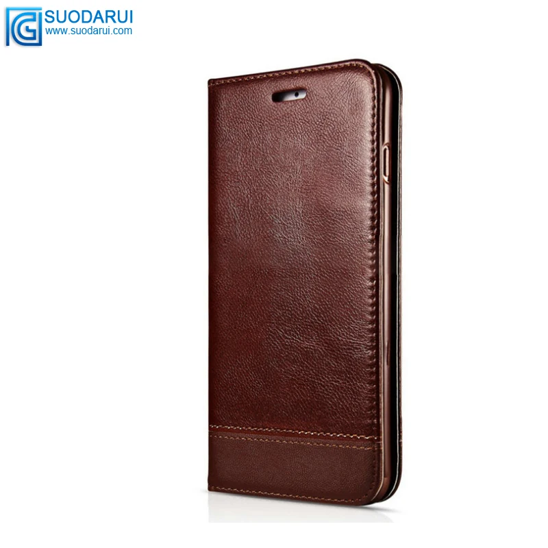 luxury leather pouch cover For apple iphone X/8 /7/6 wallet Phone flip case