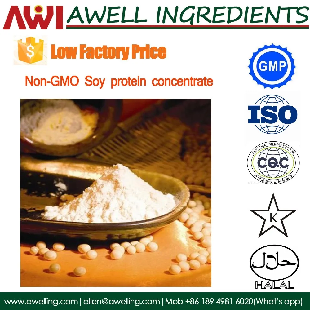 Concentrated Soy Protein/food Additive Isolated Soy Protein 90 Powder