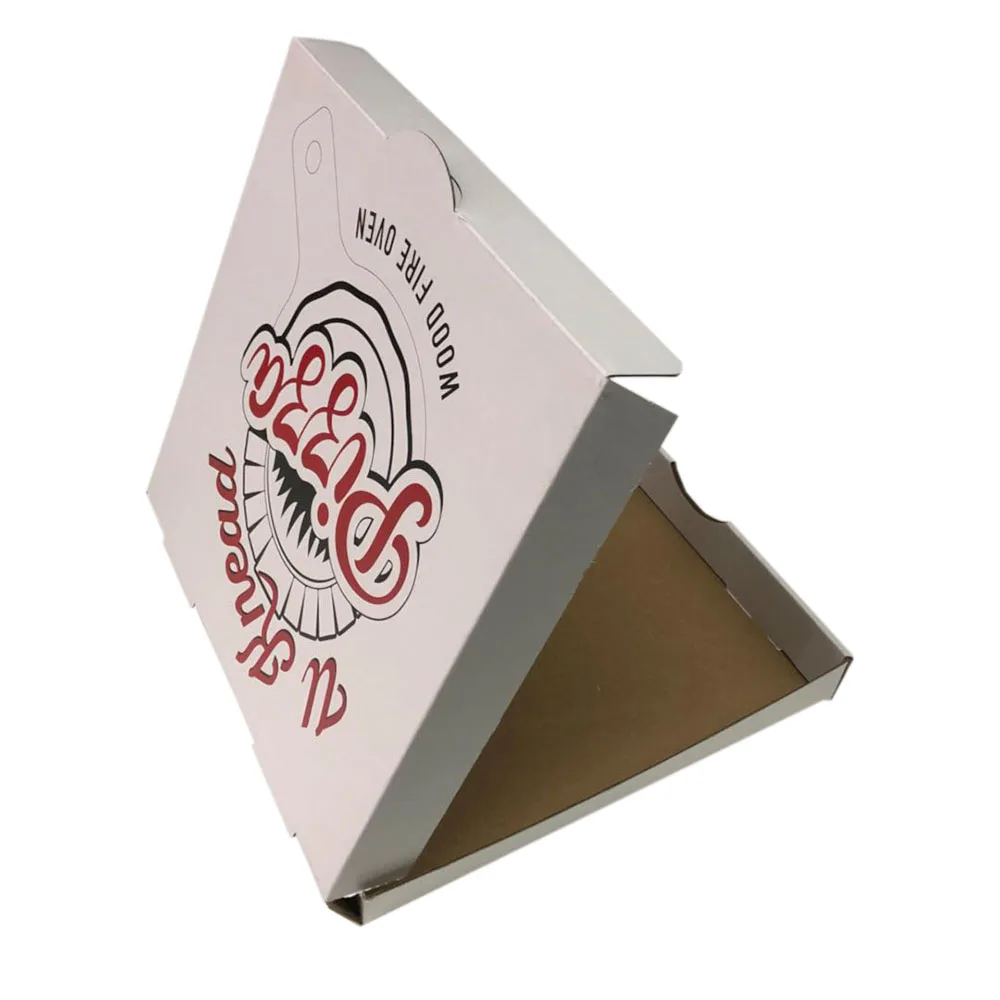 Lebensmittel kraft gedruckt papier box lebensmittel verpackung philippinen pizza werkzeuge für vorlage