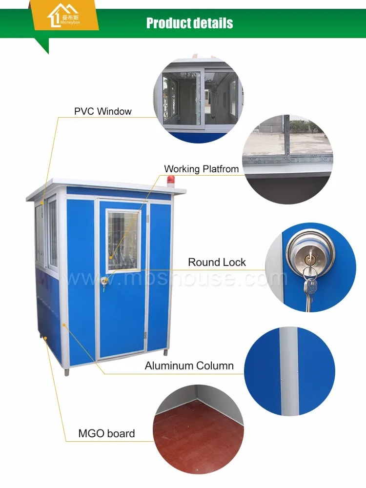 Modern/luxury prefabricated garden villa/tool house/storage/guard house/bungalow