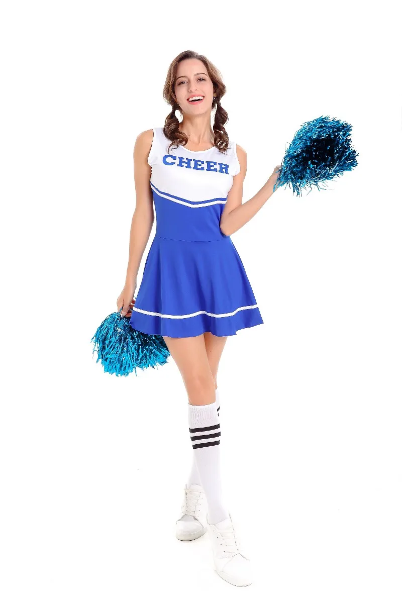 Sexy Women Glee Club Cheerleader Sexy Costumes For Adult Cheerleader