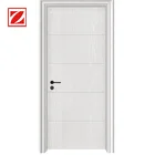 ZM-109 Junlong ยี่ห้อเดียว leaf อาคารห้อง WPC morden ประตูโรงงานขายสำหรับ foreign market