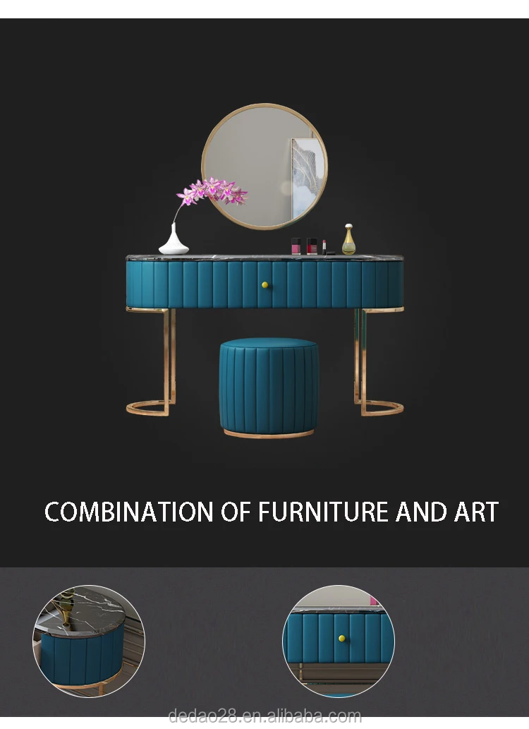 modern dressing table with mirrors
