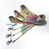 custom print neck lanyards no minimum order, cheap event dye lanyard with key chain