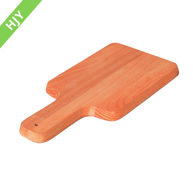 2017 Best Wood Long handle Board Serving Organic Pizza Cutting Board