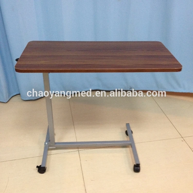 Hospital Bed Tray Table Tilting Over Cy H814a Hospital Bed Tray Table Tilting