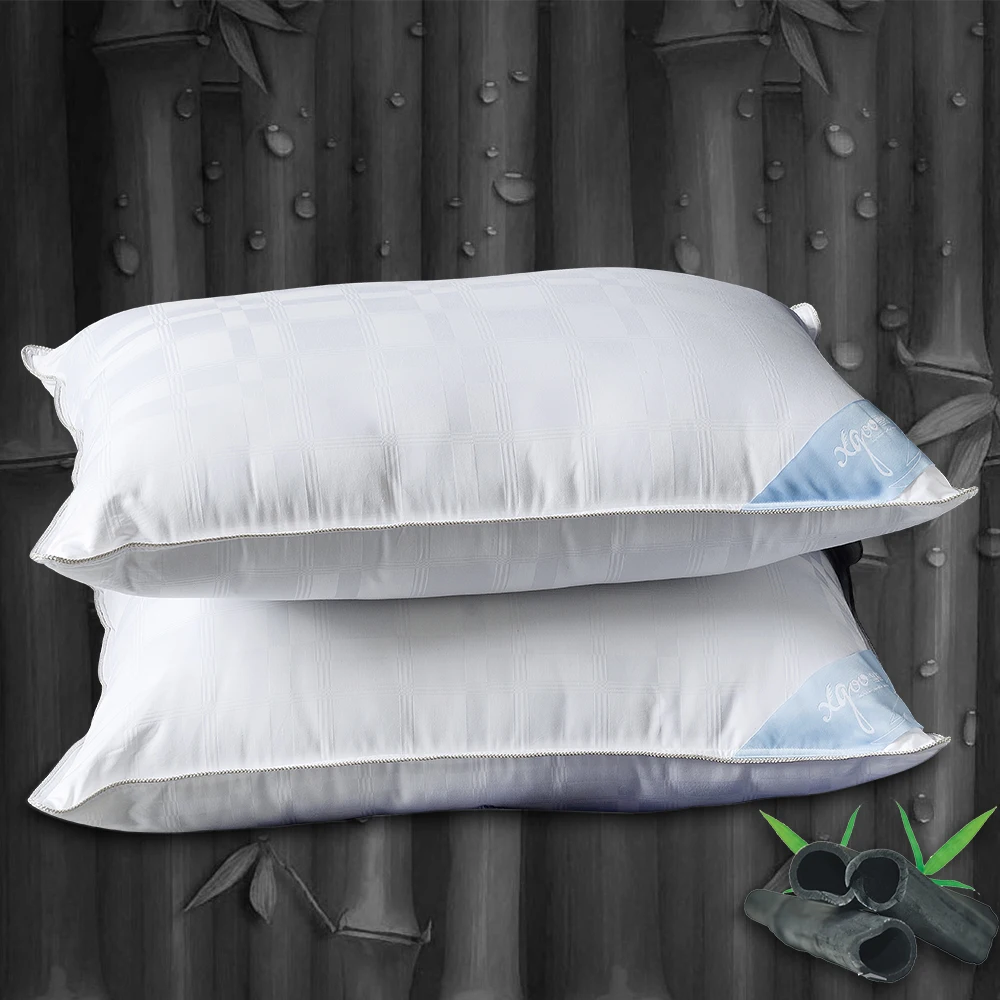 factory price wholesale white bamboo charcoal pillow inserts