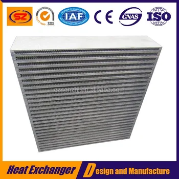 Oem Bar And Plate Aluminum Water Intercooler Core Oem Bar And Plate Aluminum Water Intercooler Core