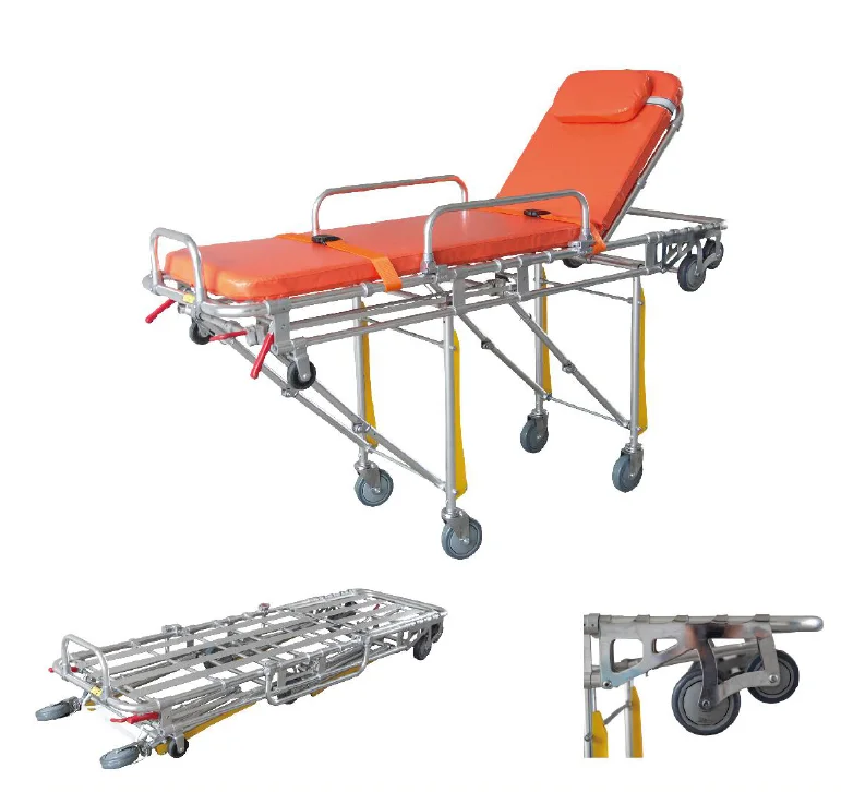 Popular fist aid device patient stretcher in hospital patient emergency trolley