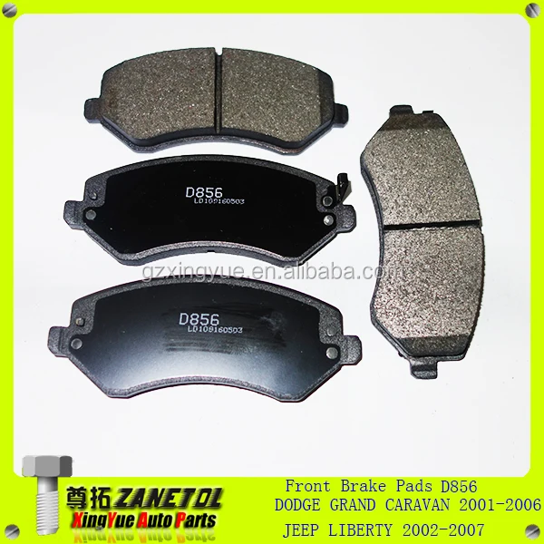 D856 Front Brake Pads For Dodge Grand Caravan Caravan Chrysler Voyager Buy Front Brake Pad For Grand Caravan Brake Pads For Chrysler Voyager Dodge Grand Caravan Brake Pads Product On Alibaba Com