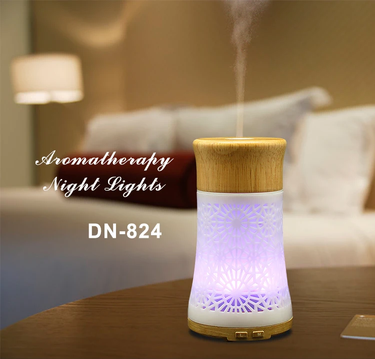 Cordless Candle Warmer Essential Oil Diffuser 120ml Ultrasonic Aroma