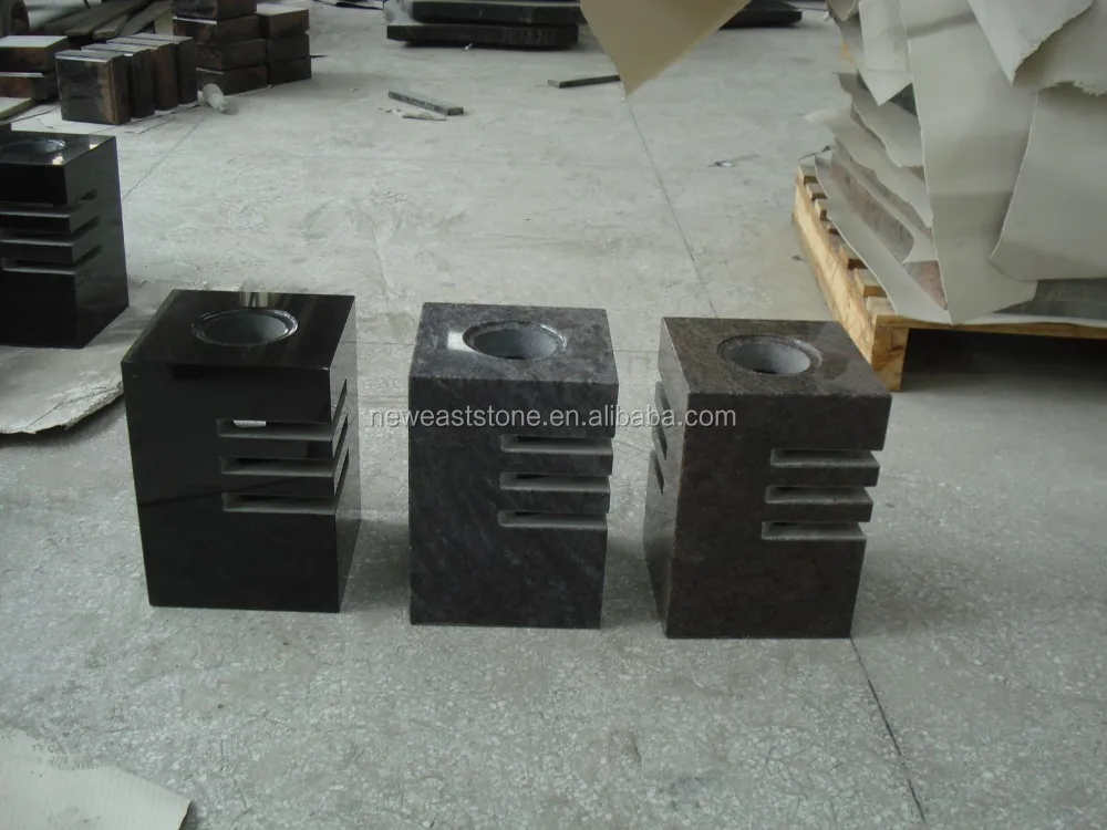 Butterfly Blue Granite Tombstone Vases For Gravestone Buy Granite