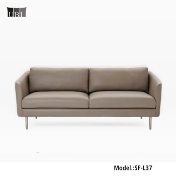Modern Italian Style Leather Sofa Top Grain Aniline Modern Italian Style Leather Sofa Top Grain Aniline