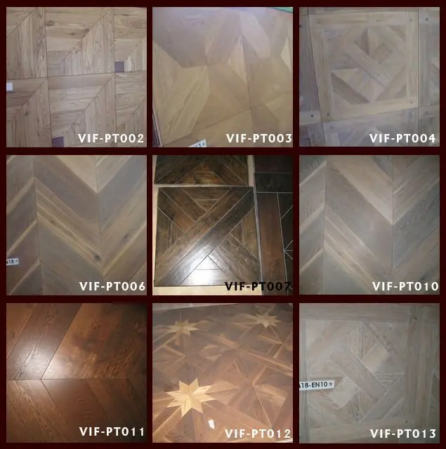 solid hardwood special parquet floor