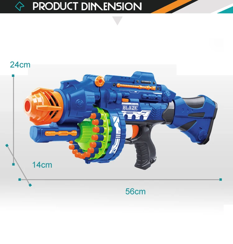 China Safe Shooting Kids Electric Air Soft Toy Gun Plastic Bullets