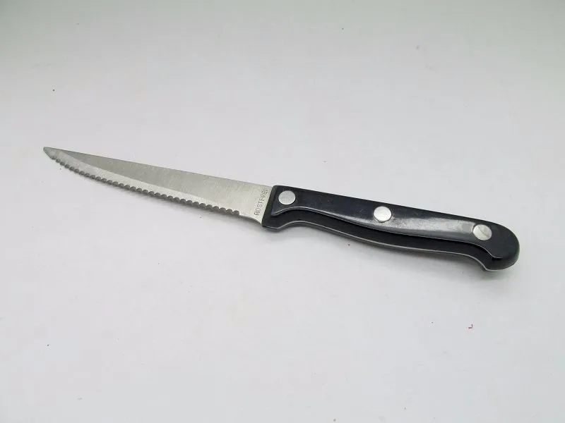 Yangjiang Cheap Price Stainless Steel Steak Knives With Wooden Handle
