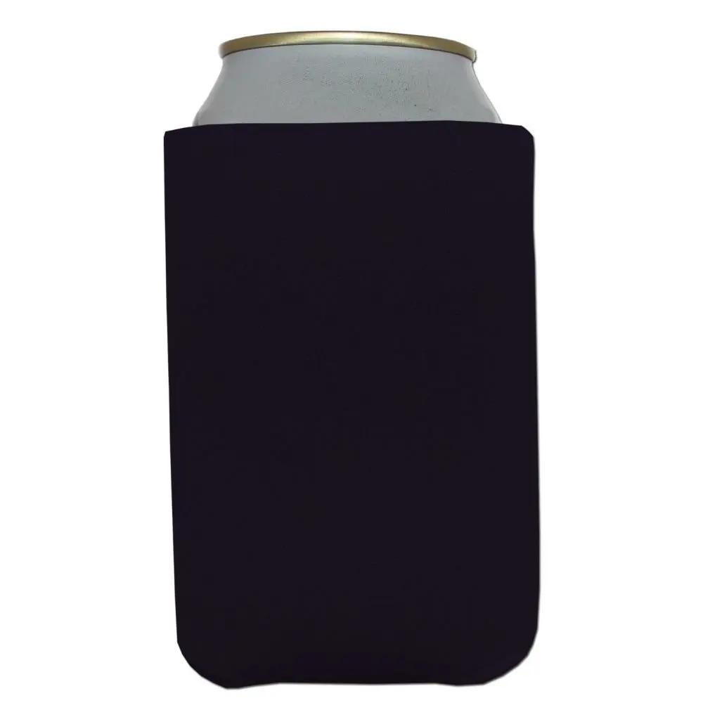 Buy Defonia 12 Black Can Koozie Blank Beer coolers 12 oz Wedding in