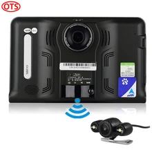 New 7 inch GPS Navigation Android GPS DVR Camcorder 16GB Allwinner A33 Quad Core 4 CPUs Radar Detector Rear View Camera Parking