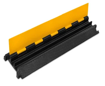 Rubber Cable Protector Ramp Soft Flexible Recycled Rubber 2