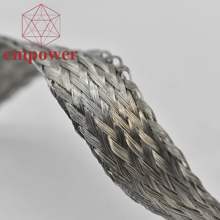 Professional Manufacturer Bare Copper Braided Wire 25mm Flat Tinned