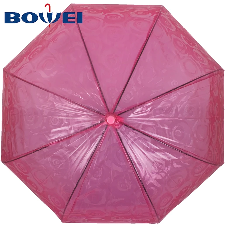 Factory direct sales rainproof poe material apollo 3d printing umbrella