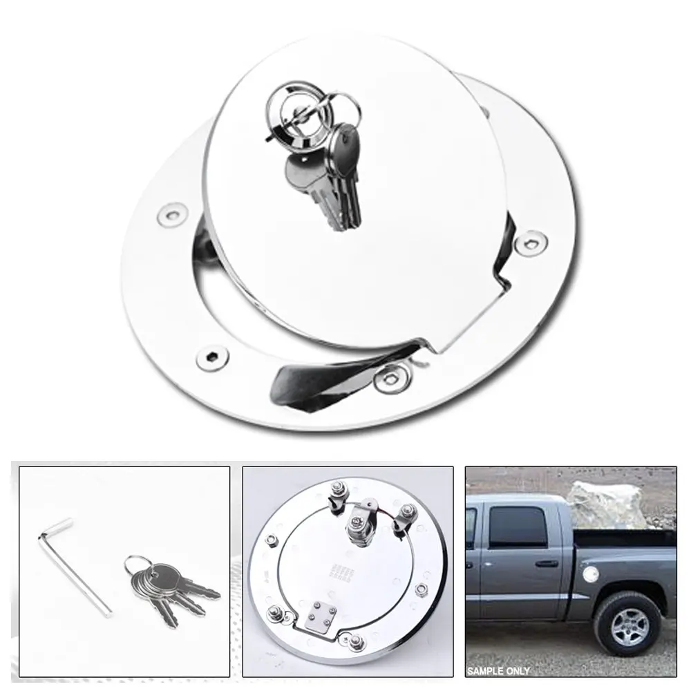 chrome gas cap cover dodge ram 1500