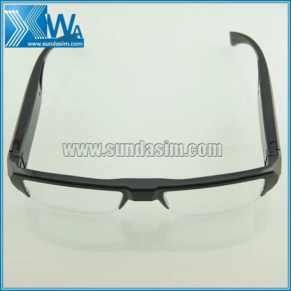 HD 1080P Spy Hidden Half Frame Glasses Camera DVR Video Recorder Eyewear Camera