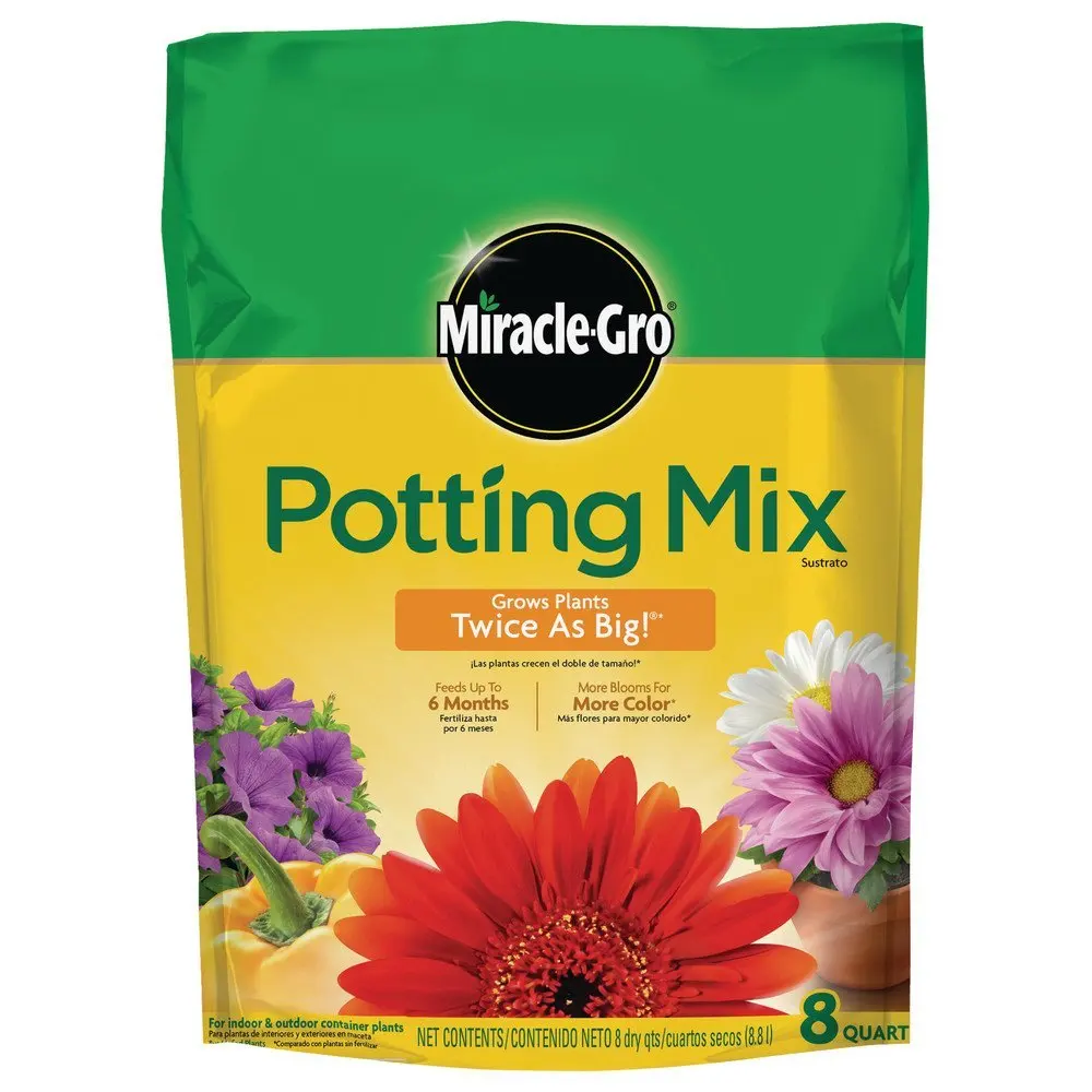 Miracle-Gro Potting Mix, 8-Quart (Older Model)