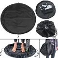 New Black Nylon Waterproof Wetsuit Changing Mat Carry Bag for Beach Surfing Swimming Wetsuit Change Pad