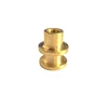 Tonghui Threaded Straight Coupling Bulkhead Fittings Brass