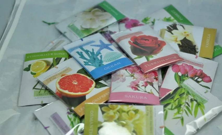 2017 Best Quality Nontoxic Sachets Bag Eyun688 Aroma Sachet Paper
