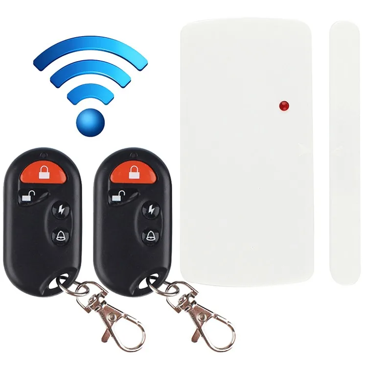 Wireless Vibration Remote Control Sensor Alarm Home House Door
