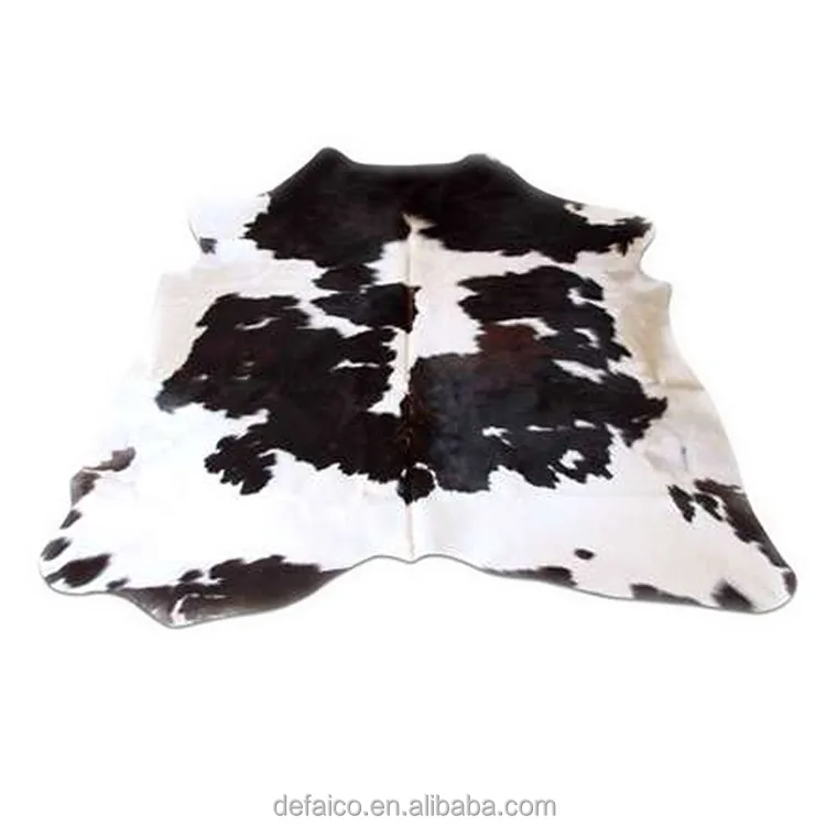 Vintage Black And White Natural Whole Cow Skin Leather Rug Buy Whole