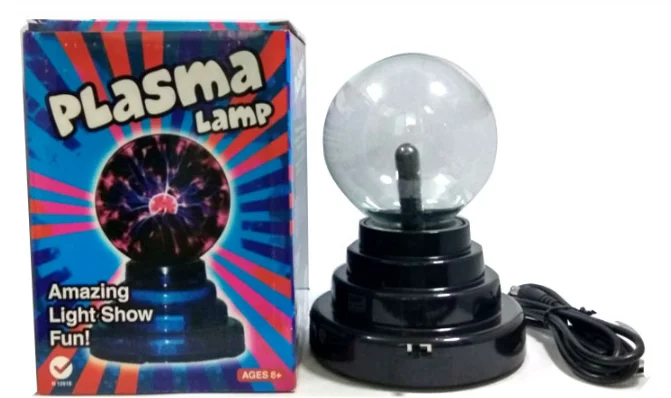 3 Inch Touch Sensitive Plasma Ball Lamp