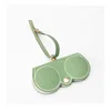 accessories fashion eyewear cover women sunglasses handmade PU leather eyeglass case