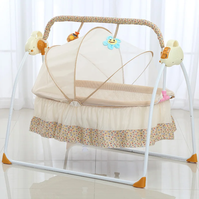 automatic moving baby cradle
