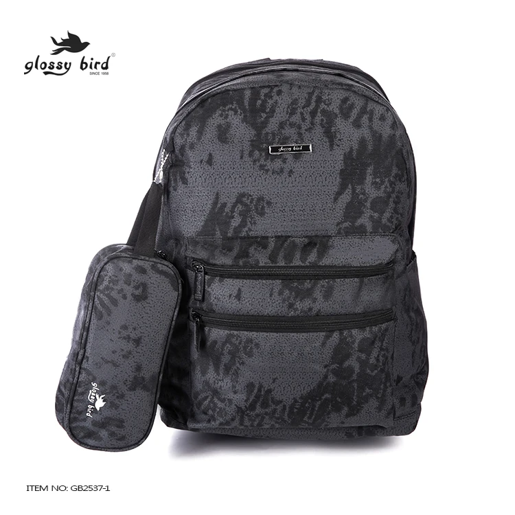 glossy bird backpack
