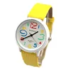 WoMaGe 8783 Color Number Leather Watch Womage Brand Leather Watch For Student Wrap Quartz Casual Watch Wholesale