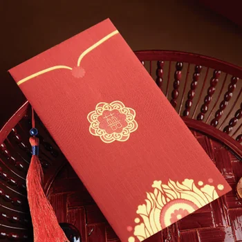 Custom Cmyk Gold Uv Chinese Wedding Money Red Pocket Envelope Custom Cmyk Gold Uv Chinese Wedding Money Red Pocket Envelope