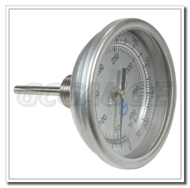 High Quality Back Connection Type Stainless Steel Bimetallic Stemmed