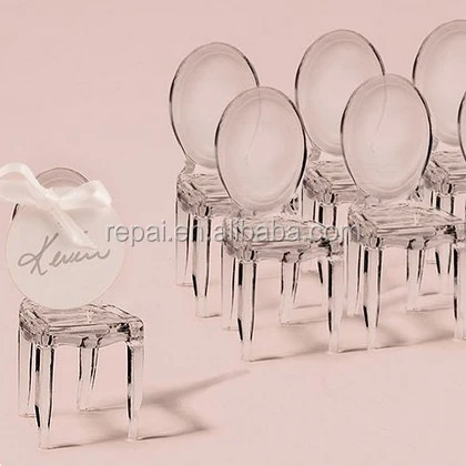 Mini Chair Place Card Holder wedding favors party supplies
