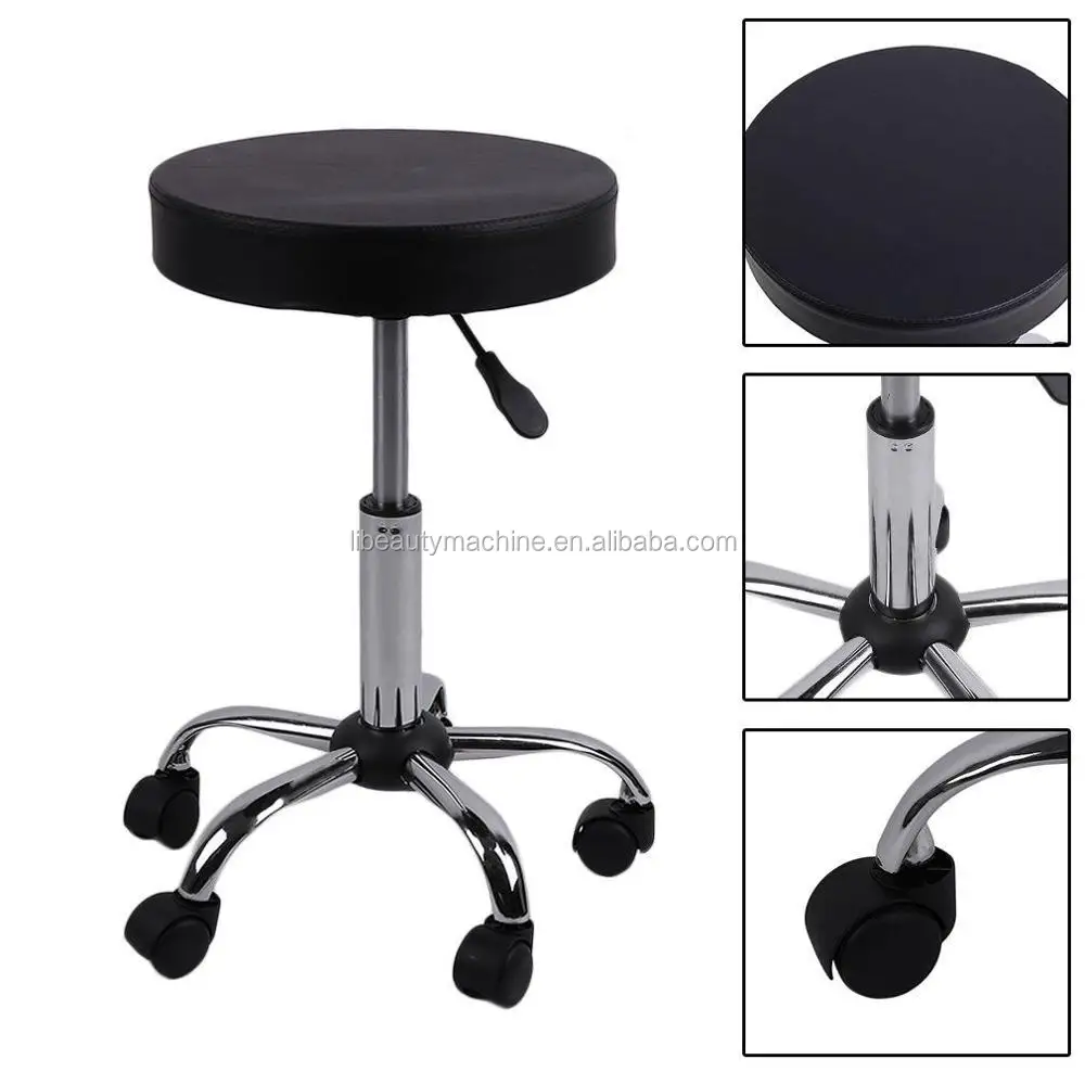 Rolling Rotating Chair Step Stool Chair For Salon Buy Rolling