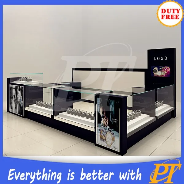 Wonderful glass jewelry display show for jewellery kiosk (2).jpg